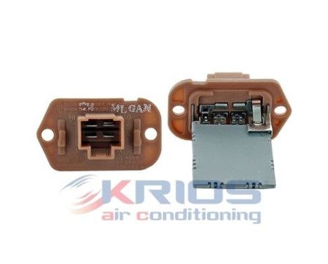 Resistor, interior blower