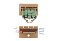 Resistor, interior blower