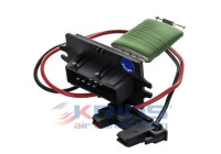 Resistor, interior blower