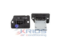 Resistor, interior blower