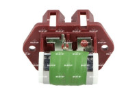 Resistor, interior blower