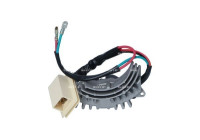 Resistor, interior blower