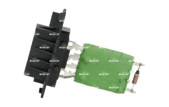 Resistor, interior blower