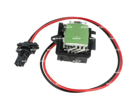 Resistor, interior blower