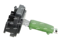 Resistor, interior blower