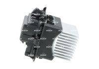 Resistor, interior blower