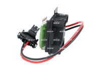 Resistor, interior blower