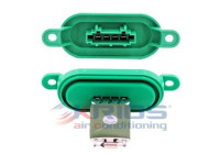 Resistor, interior fan