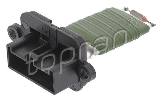 Resistor, interior fan