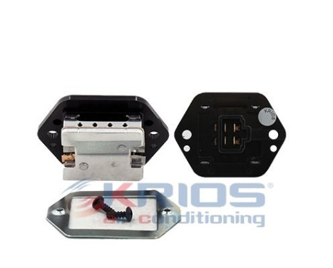 Resistor, interior fan