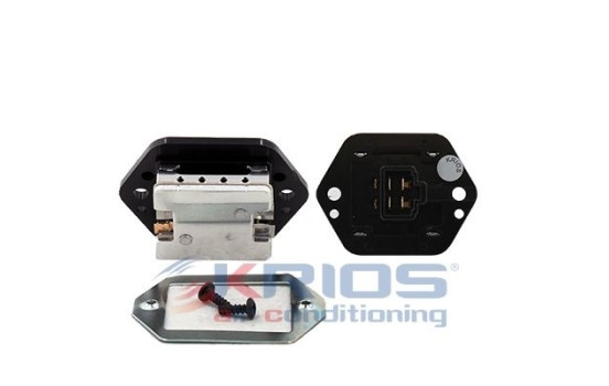 Resistor, interior fan