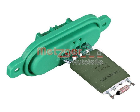 Resistor, interior fan