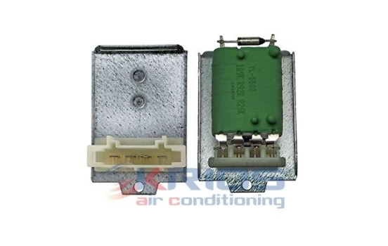 Resistor, interior fan