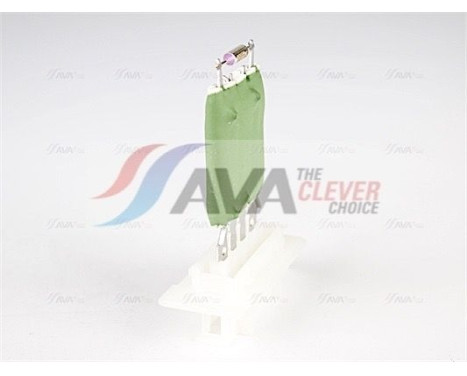 Resistor, interior fan