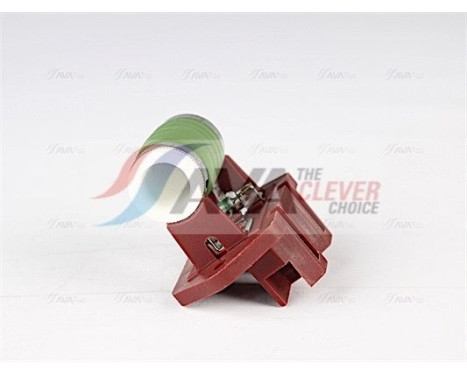 Resistor, interior fan