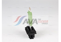 Resistor, interior fan