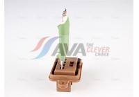 Resistor, interior fan