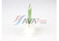 Resistor, interior fan