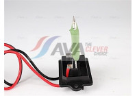 Resistor, interior fan