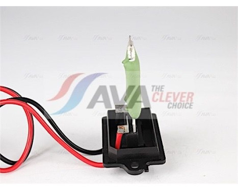 Resistor, interior fan