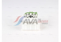 Resistor, interior fan