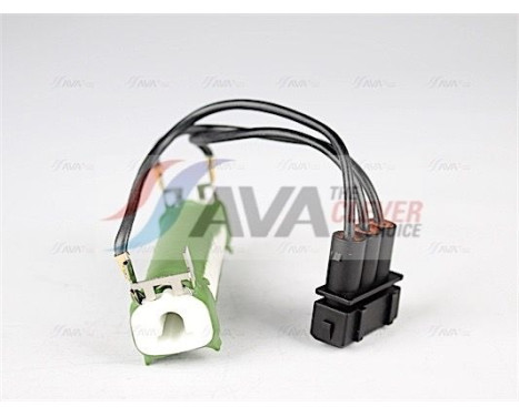 Resistor, interior fan