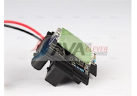 Resistor, interior fan