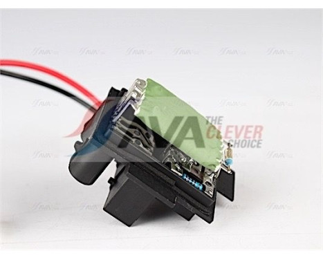 Resistor, interior fan