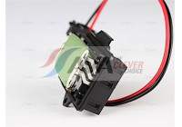 Resistor, interior fan