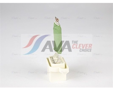 Resistor, interior fan