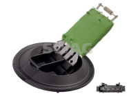 Resistor, interior fan