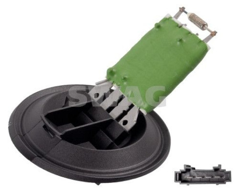 Resistor, interior fan