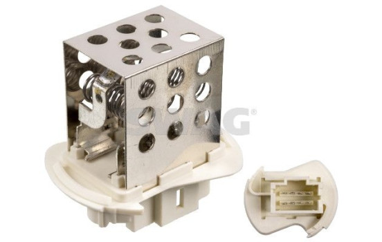 Resistor, interior fan