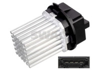 Resistor, interior fan