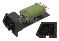 Resistor, interior fan