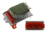 Resistor, interior fan