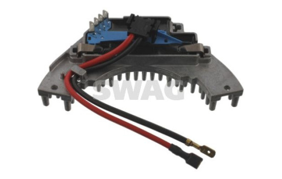 Resistor, interior fan