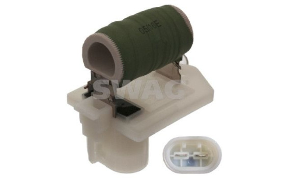 Resistor, interior fan