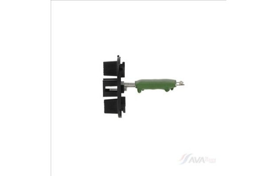 Resistor, interior fan