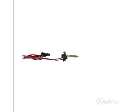 Resistor, interior fan