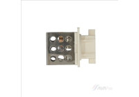 Resistor, interior fan