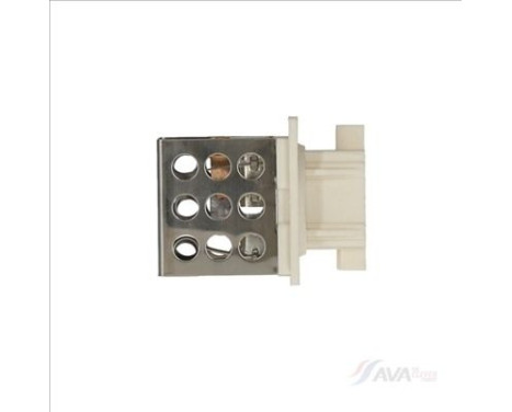 Resistor, interior fan