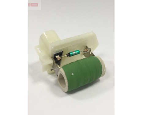 Series resistor, electric motor cooling fan