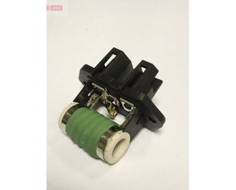 Series resistor, electric motor cooling fan
