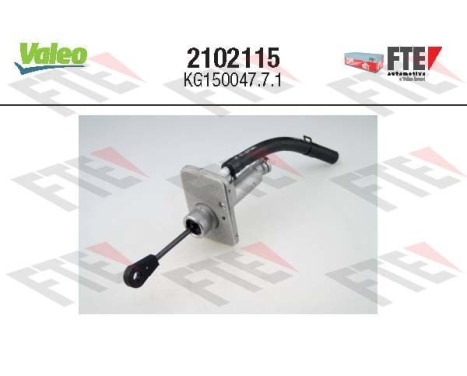 Master Cylinder, Clutch 2102115 Valeo