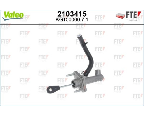 Master Cylinder, Clutch 2103415 Valeo