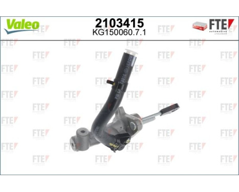 Master Cylinder, Clutch 2103415 Valeo, Image 2