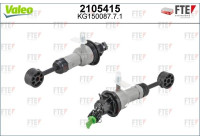 Master cylinder, clutch 2105415 Valeo