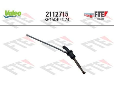Master Cylinder, Clutch 2112715 Valeo