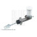 Master Cylinder, clutch ADG03443 Blue Print, Thumbnail 3